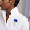 Sapphire Serenade Calla Lily Brooch