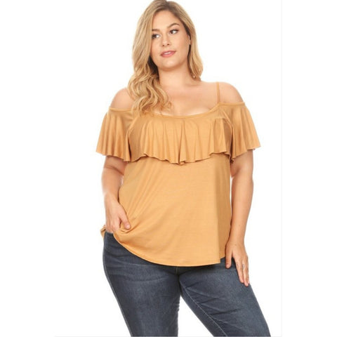 PLUS Off the Shoulder Blouse