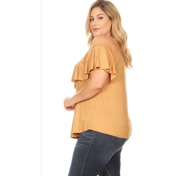 PLUS Off the Shoulder Blouse