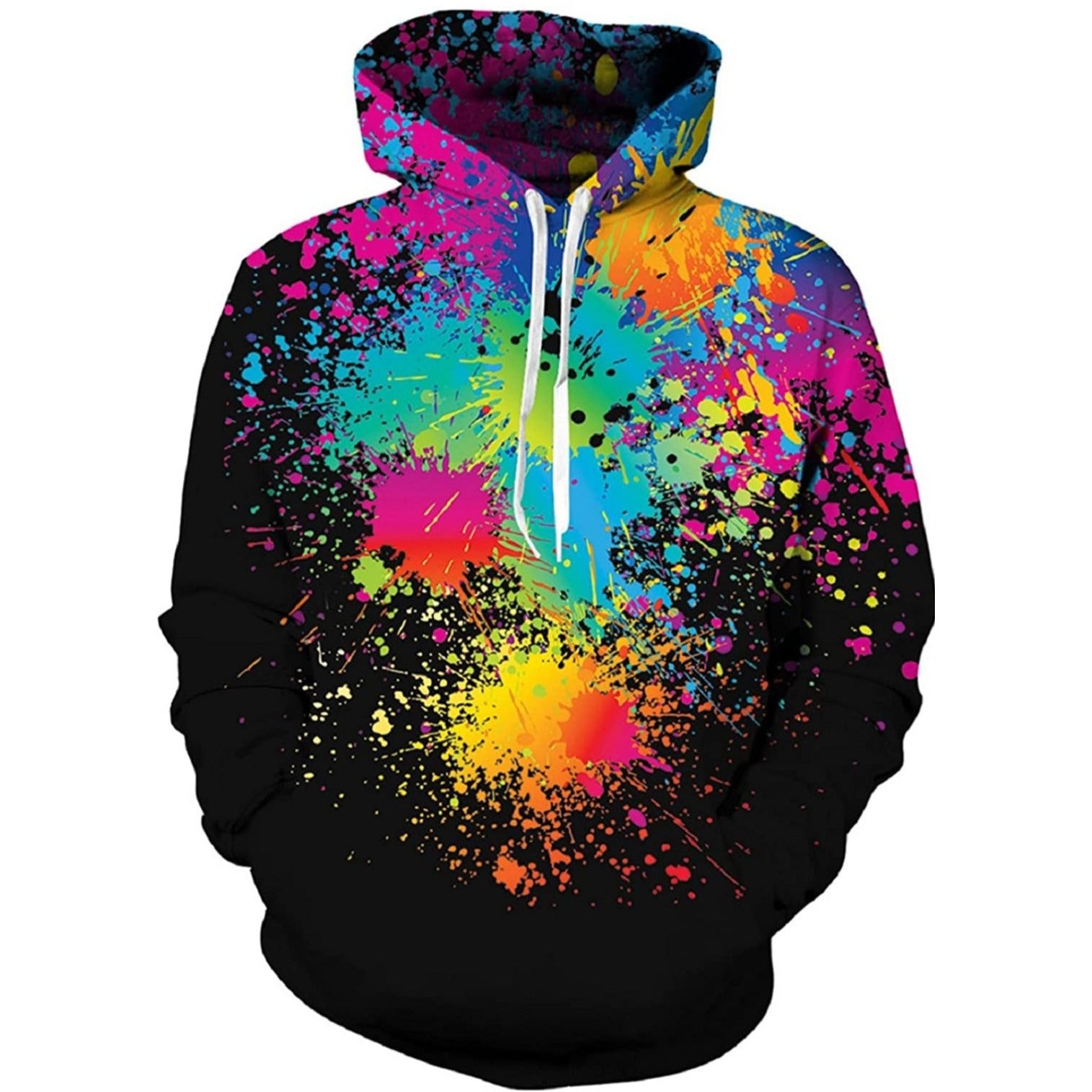 Multi Color Splash Hoodie Vonni s Varieties