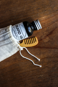 LUMBERJACK Beard Oil with Comb Gift Set